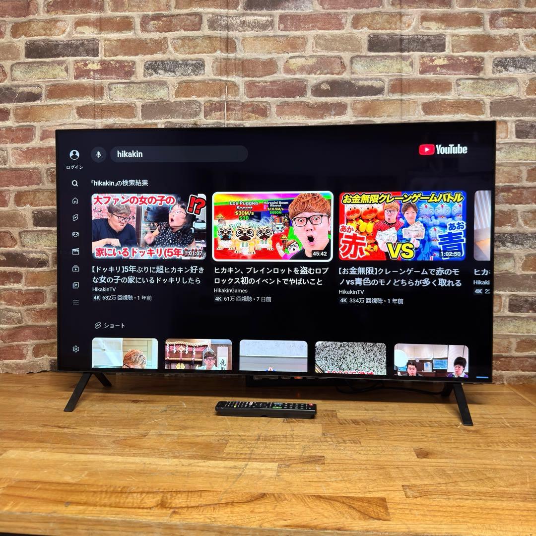 LG 48インチ 4K 有機ELテレビ OLED48A2PJA 動画アプリ搭載