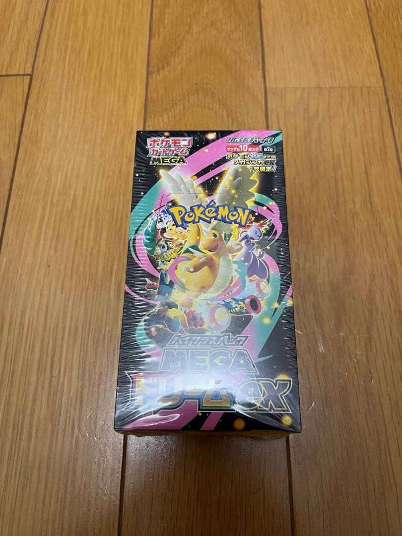 再*可様 ポケモンカードMEGA ハイクラスパック ドリームex 1BOX　シュ