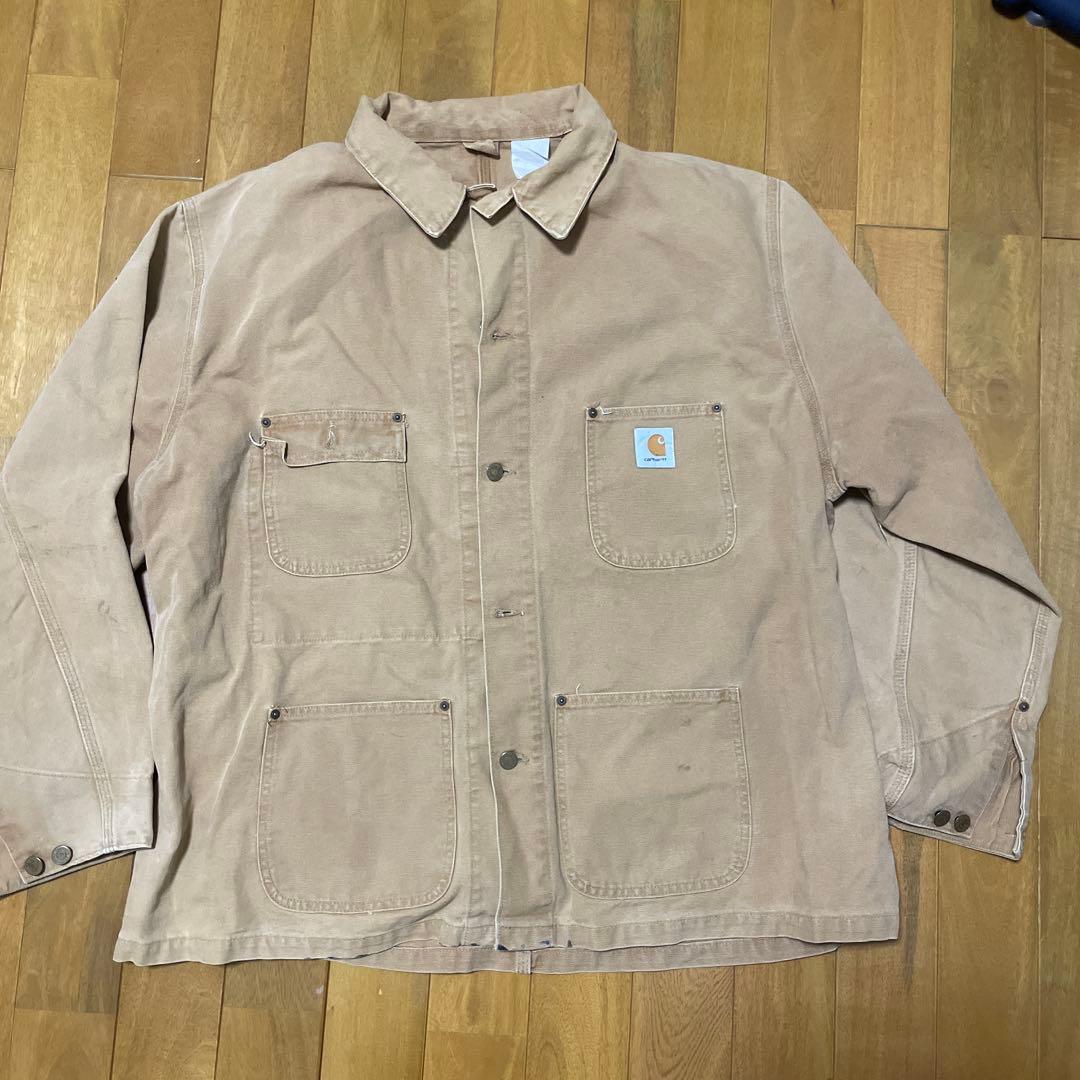 Carhartt ベージュ チョアコート 100周年記念