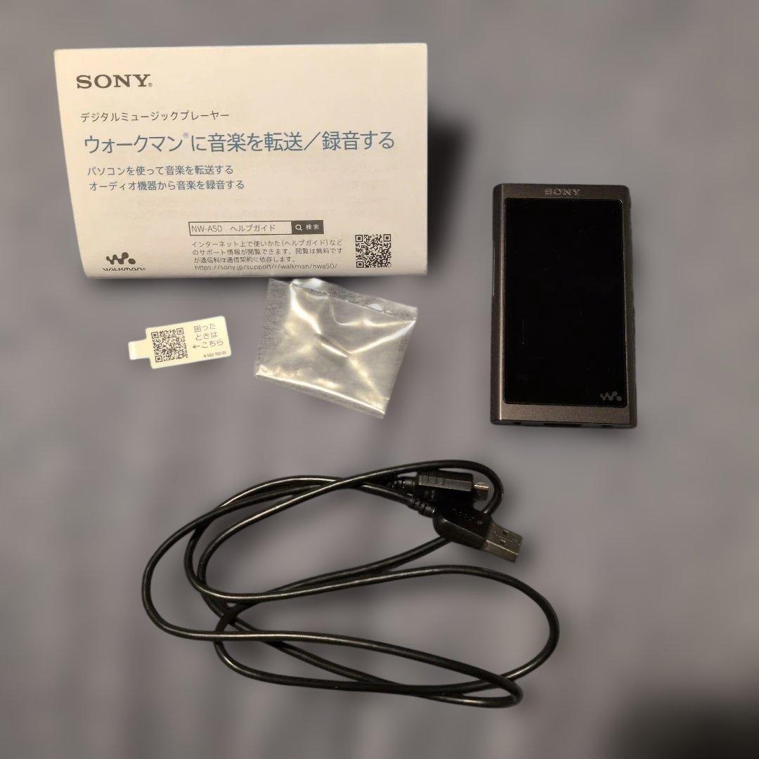 Sony Walkmanウォークマン　NW-A55　ブラック