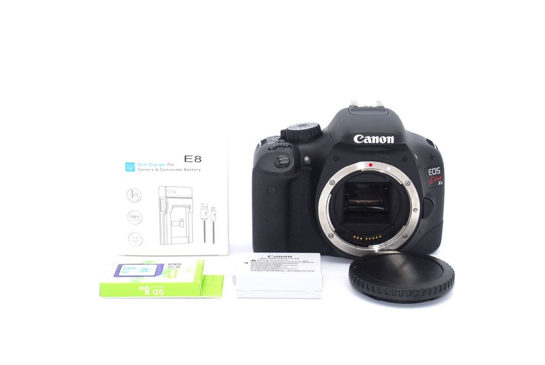 S回数1773回♪SDカード付き♪Canon Kiss X4 ボディ♪