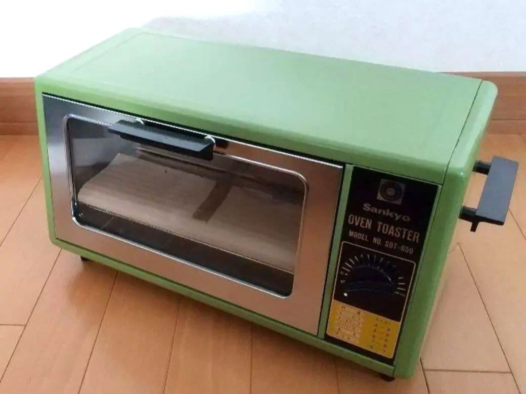 【新品未使用】希少 Sankyo 三協 オーブントースター 箱有り