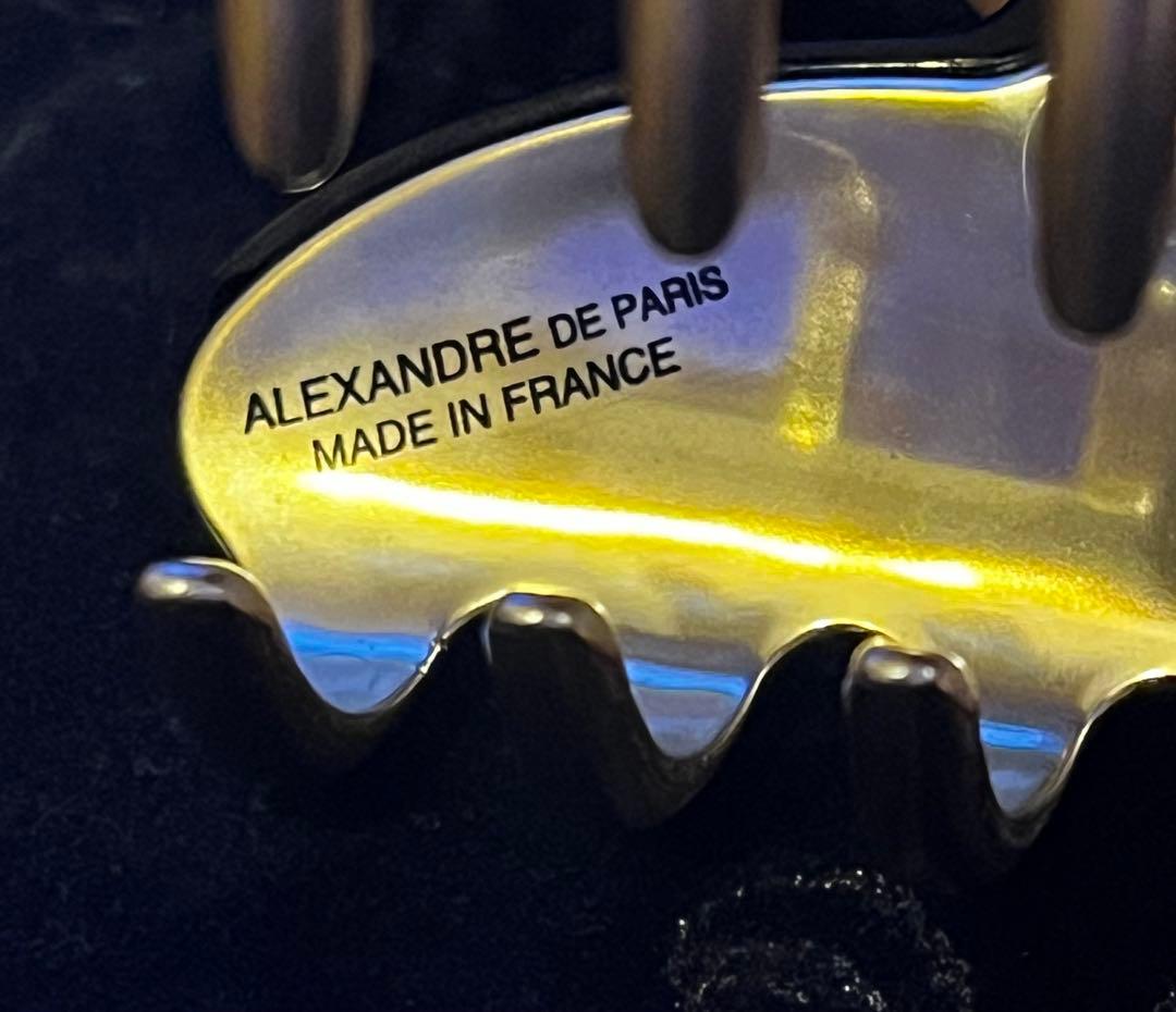 アレクサンドル ドゥ パリ【ALEXANDRE DE PARIS 】ヘアクリップ