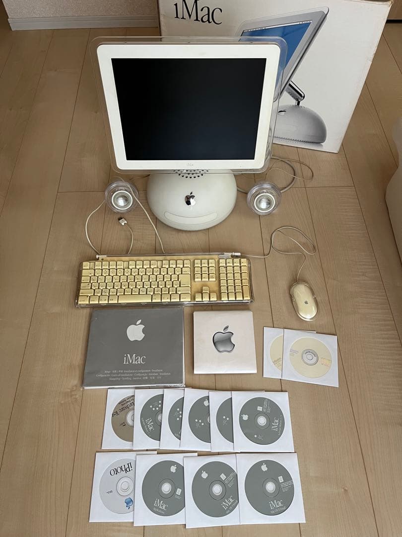 Apple iMac G4 M8535J/A 15inch 動作確認済み