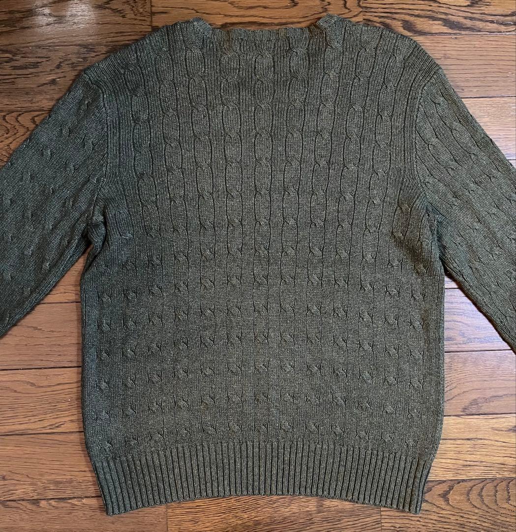 POLO RALPH LAUREN ポロラルフローレン　ケーブルニット　サイズM