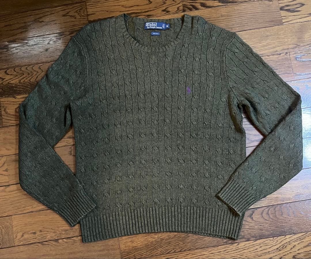 POLO RALPH LAUREN ポロラルフローレン　ケーブルニット　サイズM