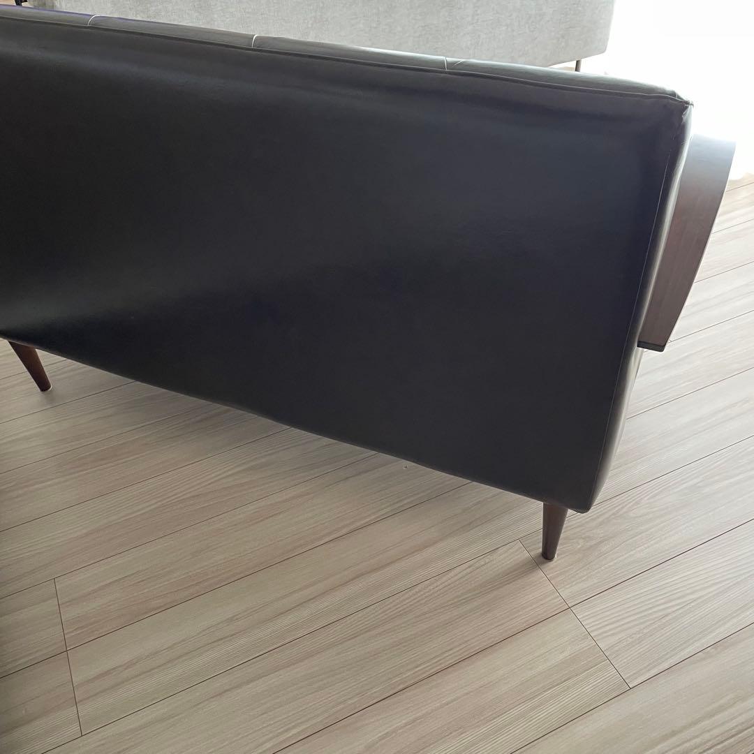 B-COMPANY クールベソファ 2.5人掛け 合成皮革