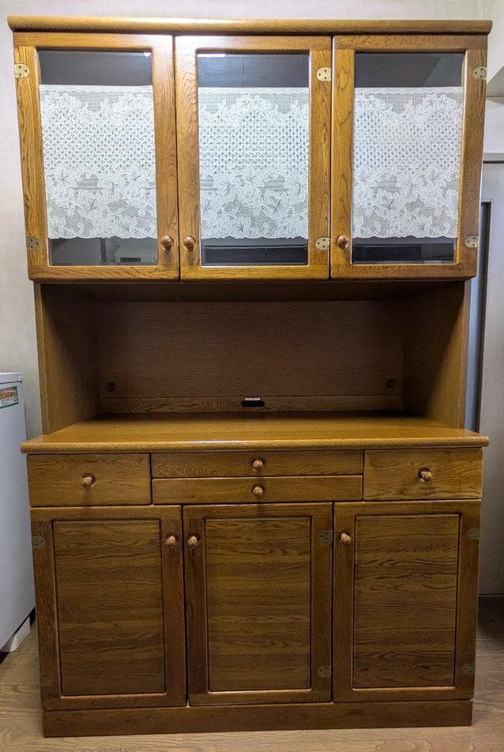 カントリー 食器棚 キッチンボード カップボード アンティーク キッチン収納