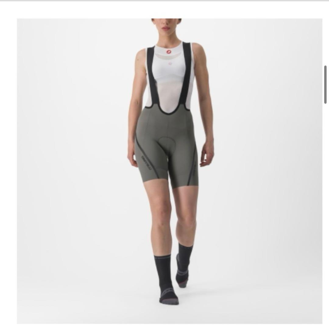 カステリビブタイツ ダークグレー【新品未使用】